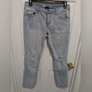 Mossimo Jeans 10/30 Boyfriend Light Wash
